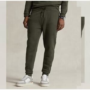 Polo Ralph Lauren Men’s Terry Jogger Pant Sz XX-Large Olive Green Pony Logo